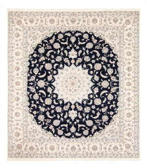 Perserteppich - Nain - 261 x 223 cm - dunkelblau