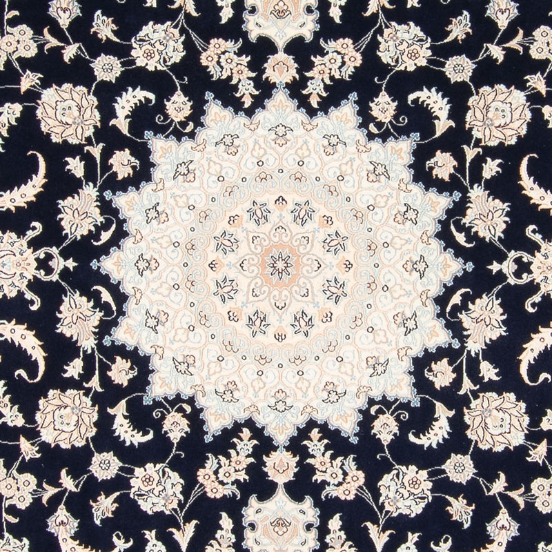 Perserteppich - Nain - 261 x 223 cm - dunkelblau