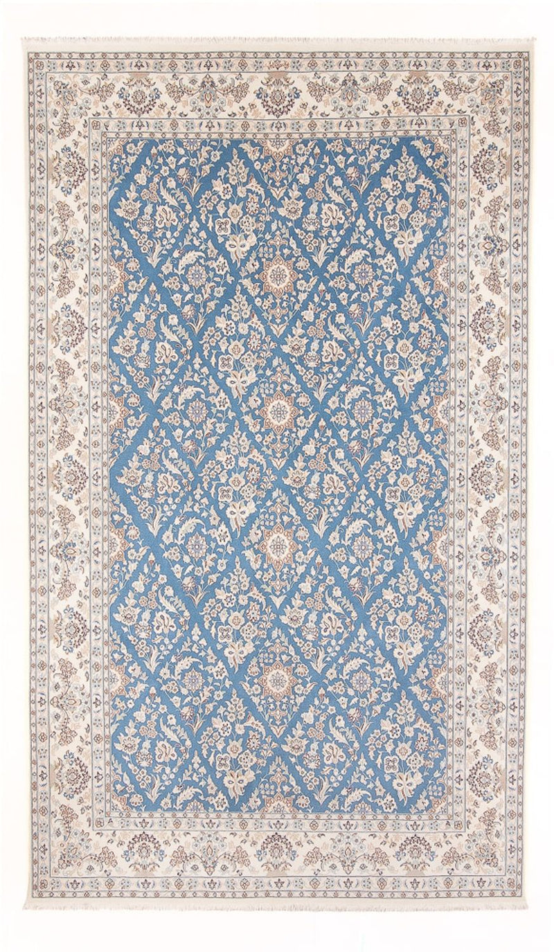 Perserteppich - Nain - 304 x 198 cm - hellblau