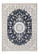 Perserteppich - Nain - Premium - 196 x 150 cm - dunkelblau