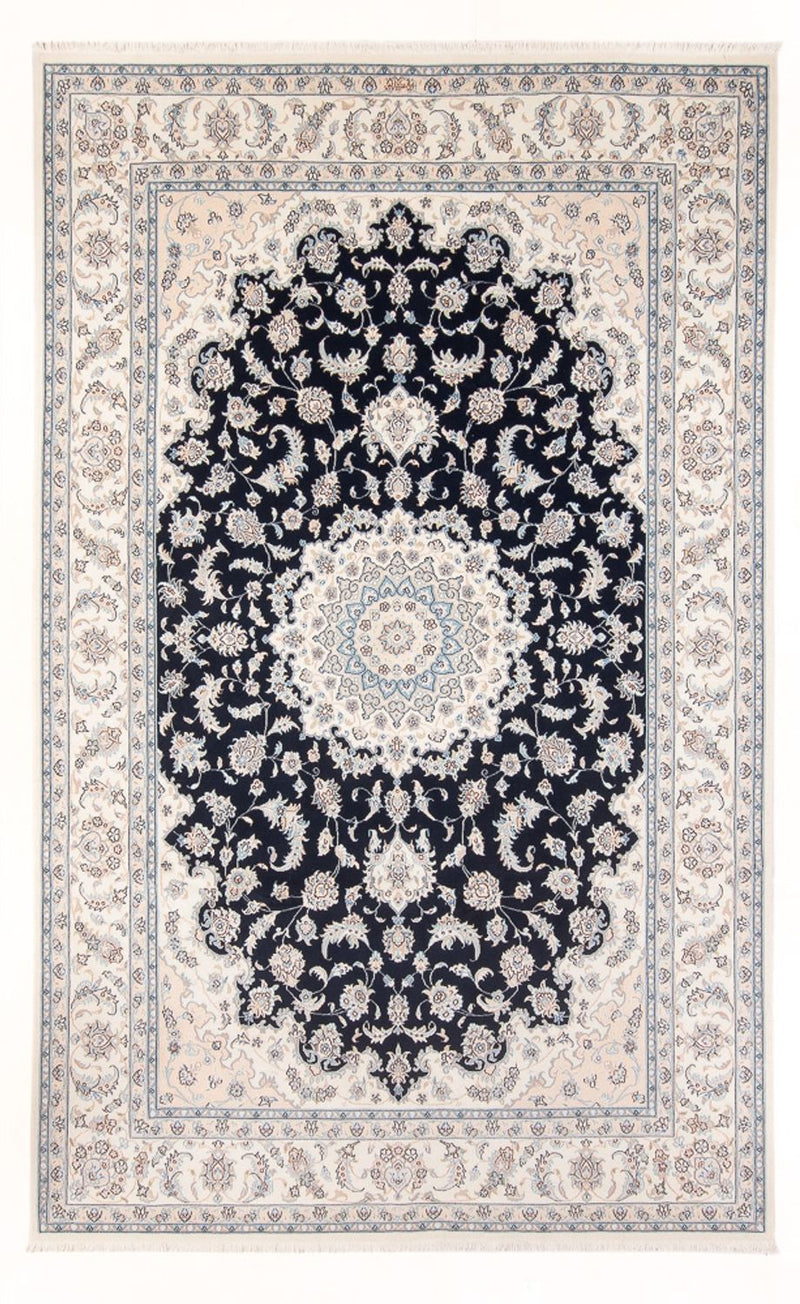 Perserteppich - Nain - Premium - 303 x 200 cm - dunkelblau