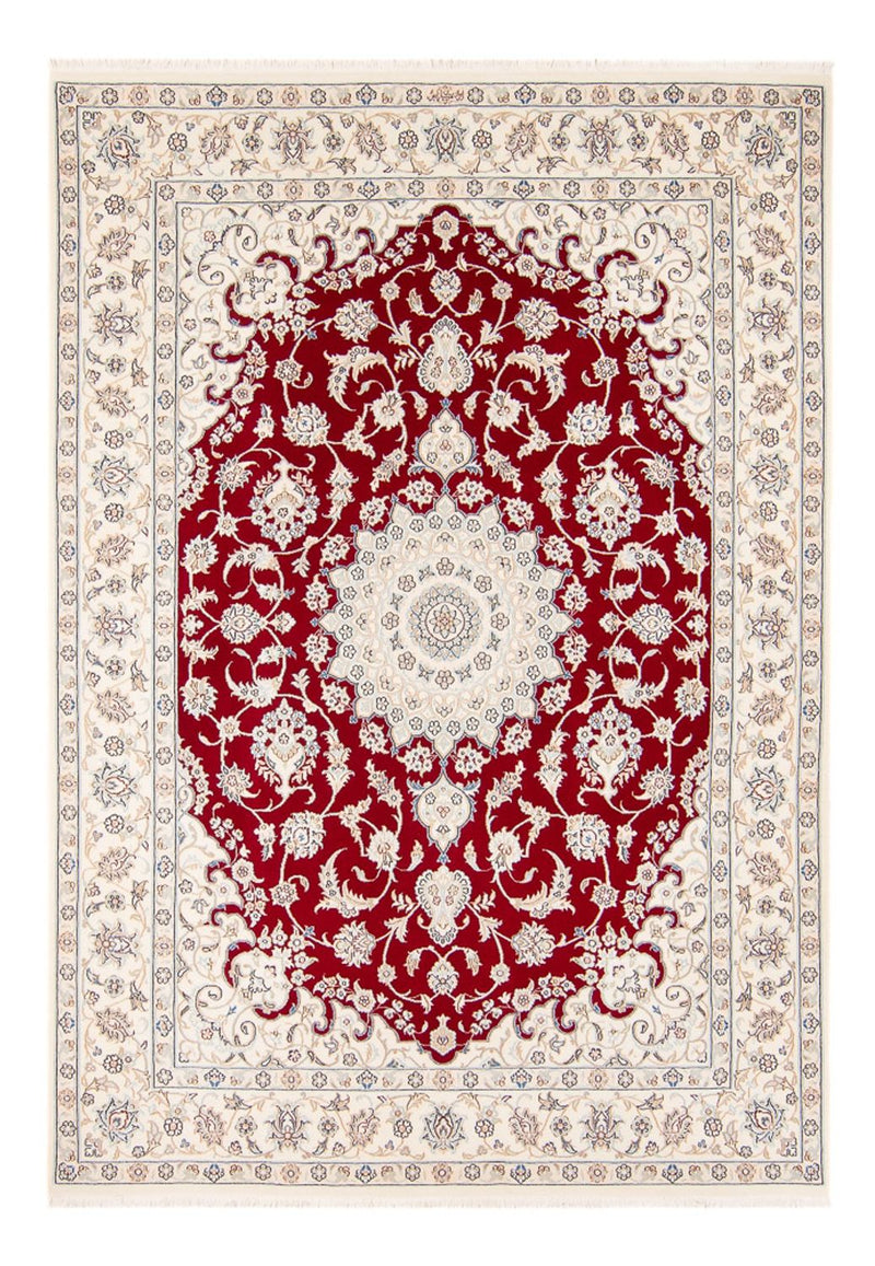Perserteppich - Nain - 242 x 168 cm - rot