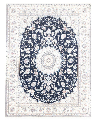 Nain - 9La Teppich 147x196cm - Perserteppich - dunkelblau