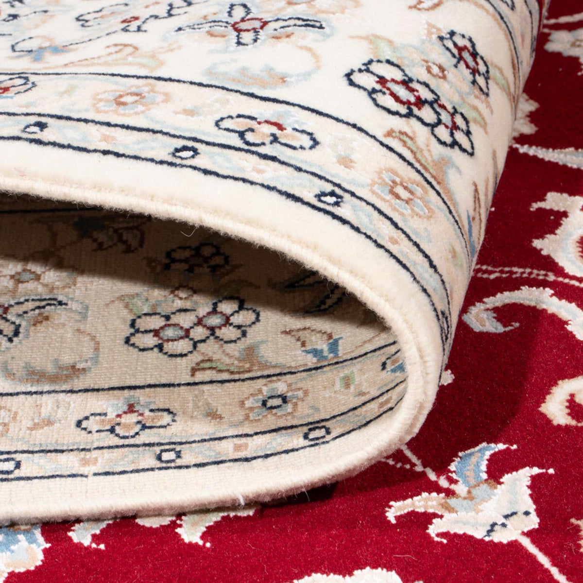 Perserteppich - Nain - Royal - 207 x 148 cm - rot