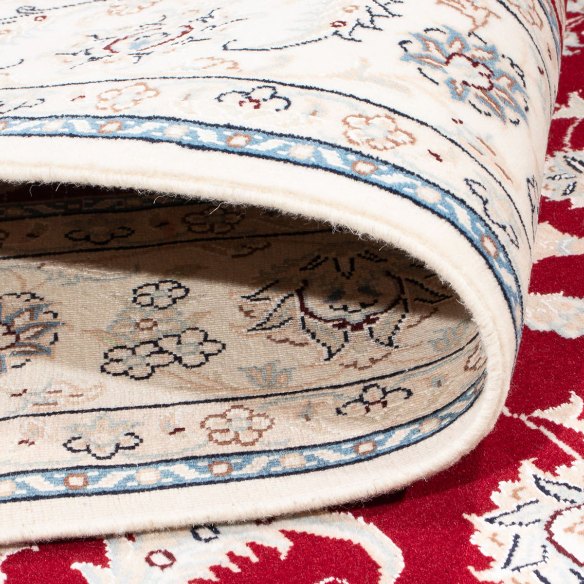 Perserteppich - Nain - Premium - 204 x 146 cm - rot