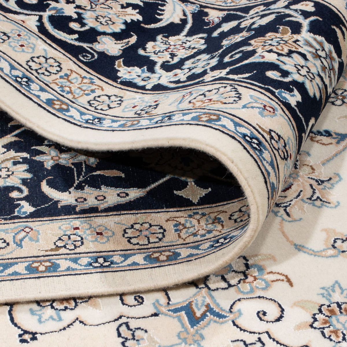 Perserteppich - Nain - 265 x 225 cm - creme