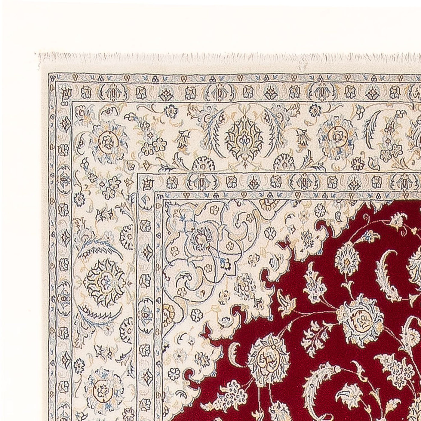 Perserteppich - Nain - Premium - 300 x 200 cm - rot