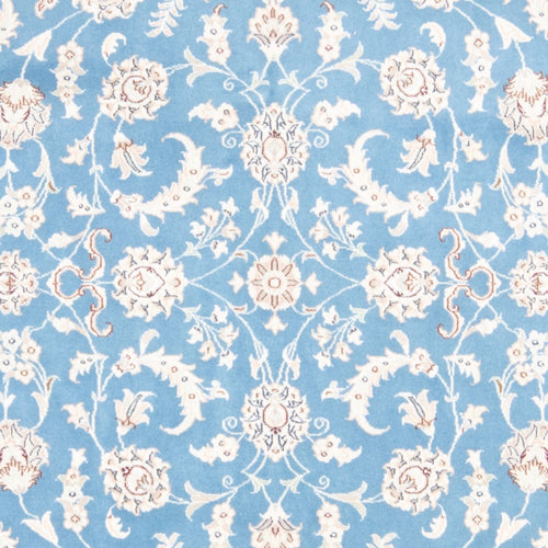 Perserteppich - Nain - Royal - 202 x 148 cm - hellblau