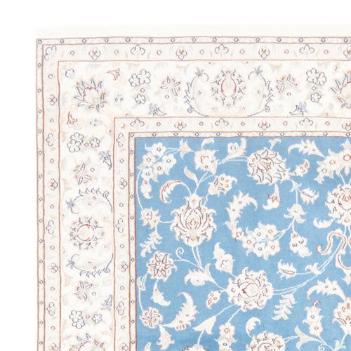 Perserteppich - Nain - Royal - 202 x 148 cm - hellblau