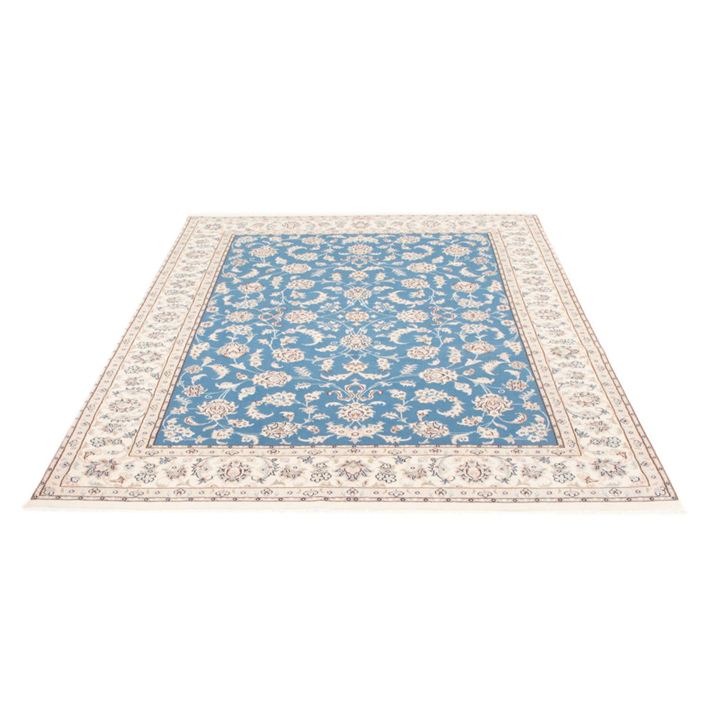 Perserteppich - Nain - Royal - 202 x 148 cm - hellblau
