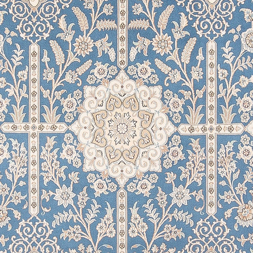 Perserteppich - Nain - Premium - 300 x 198 cm - hellblau