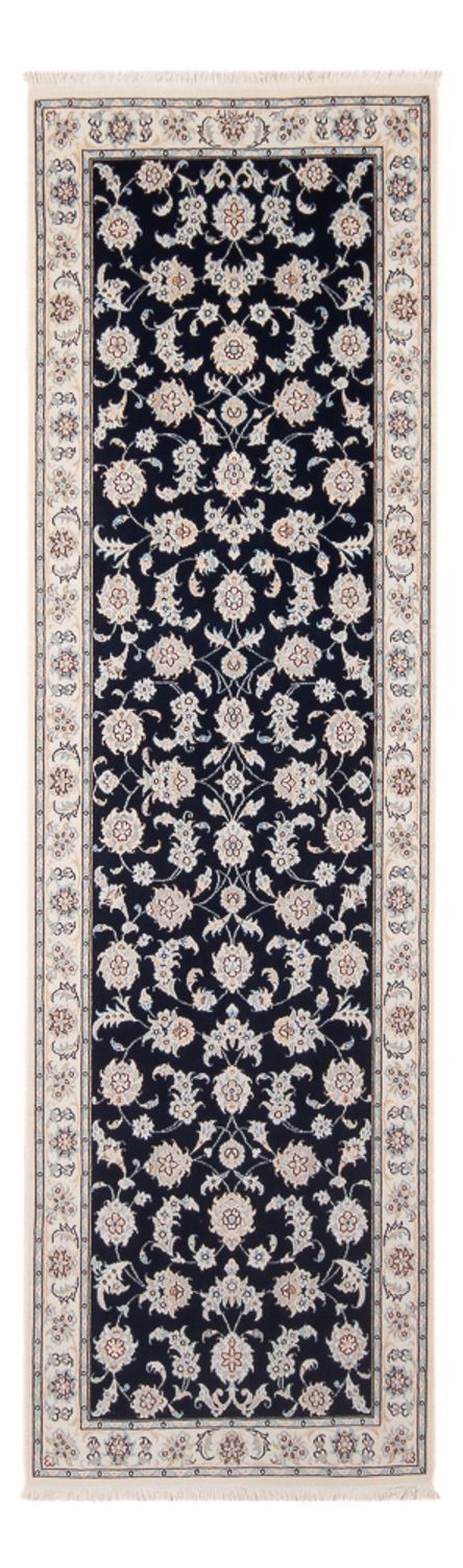 Läufer Perser - Nain - Premium - 250 x 81 cm - dunkelblau
