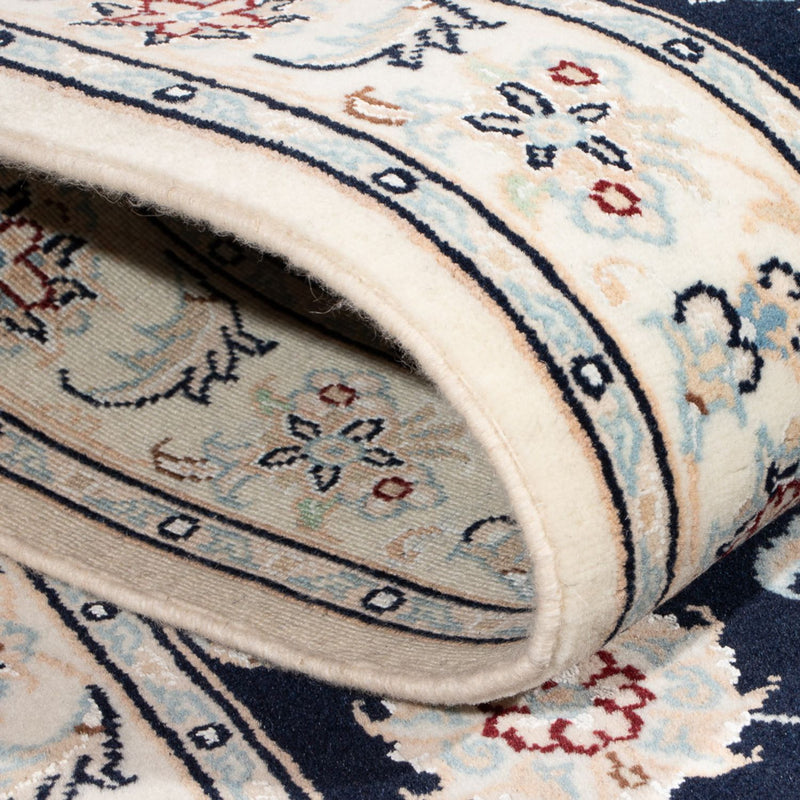 Läufer Perser - Nain - Premium - 250 x 81 cm - dunkelblau