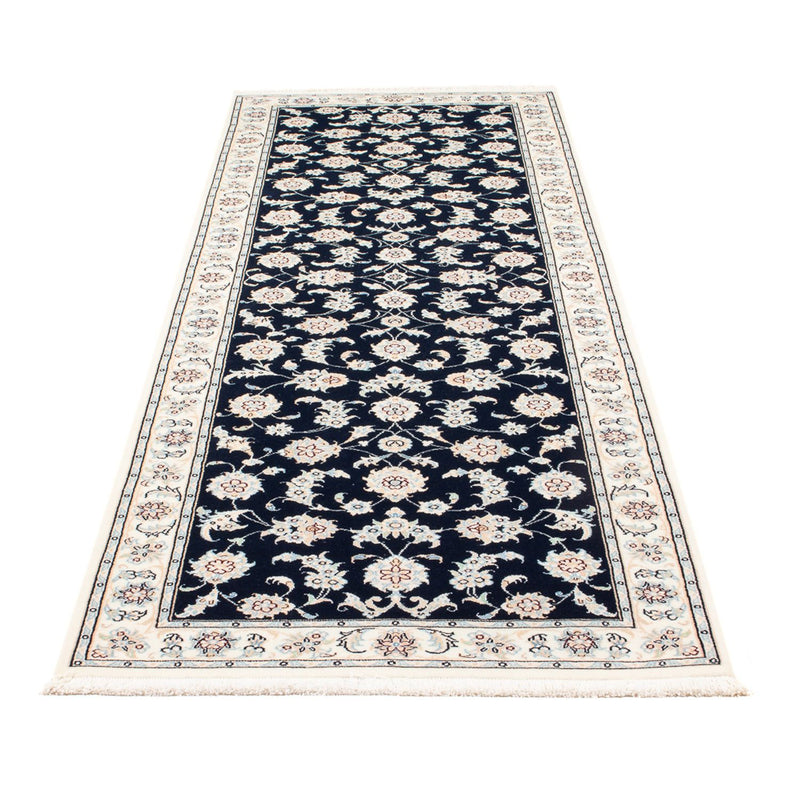Läufer Perser - Nain - Premium - 250 x 81 cm - dunkelblau