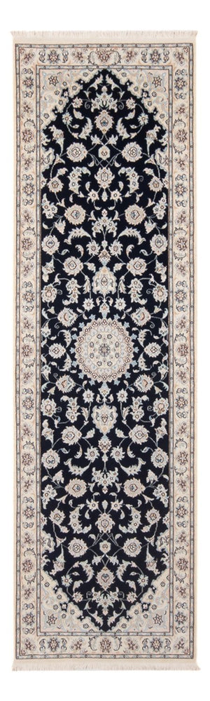 Läufer Perser - Nain - Premium - 253 x 81 cm - dunkelblau