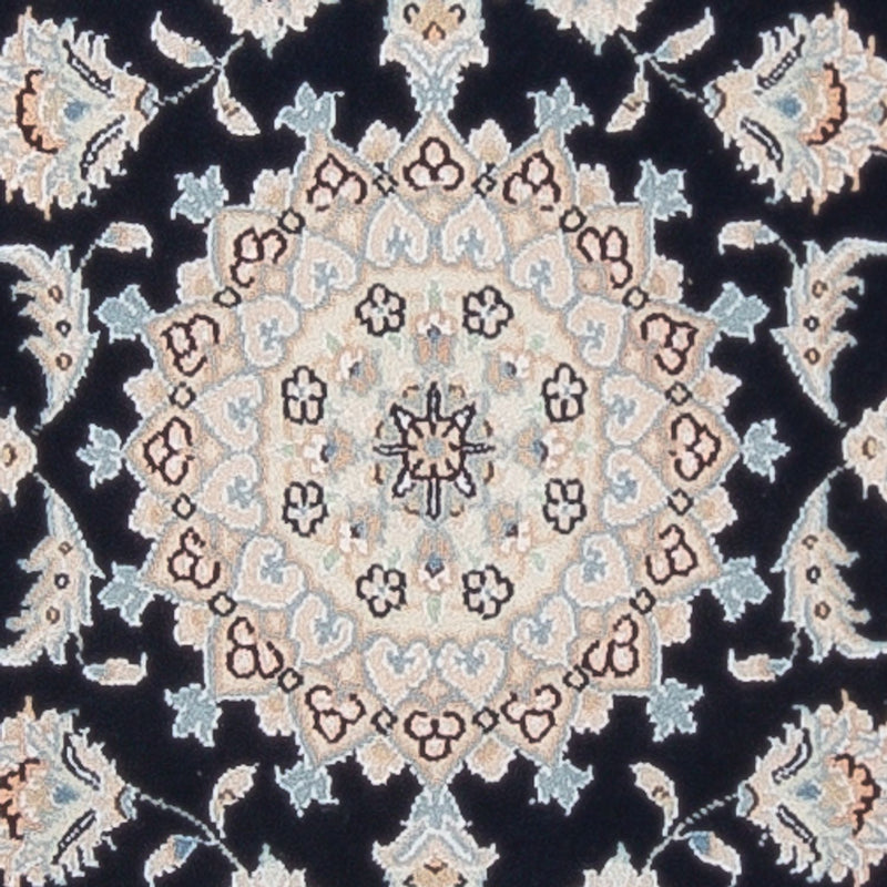 Läufer Perser - Nain - Premium - 253 x 81 cm - dunkelblau