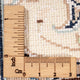 Läufer Perser - Nain - Premium - 298 x 80 cm - rot
