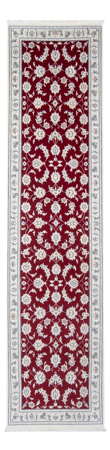 Läufer Perser - Nain - Premium - 300 x 81 cm - rot