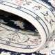 Läufer Perser - Nain - Premium - 306 x 81 cm - dunkelblau