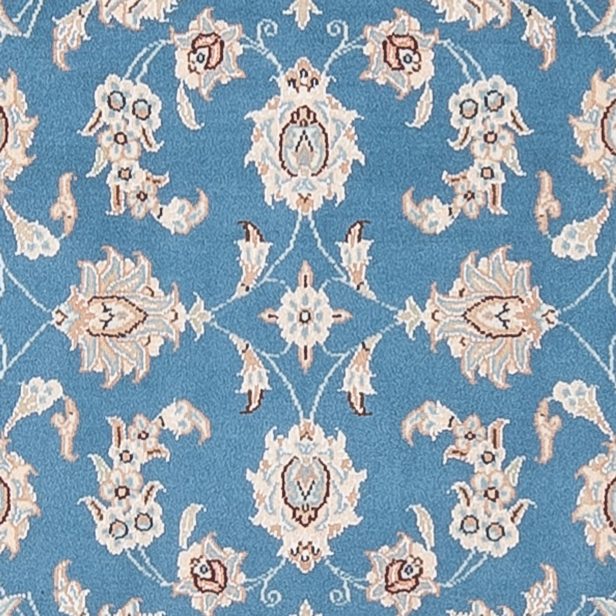 Läufer Perser - Nain - Premium - 298 x 80 cm - blau