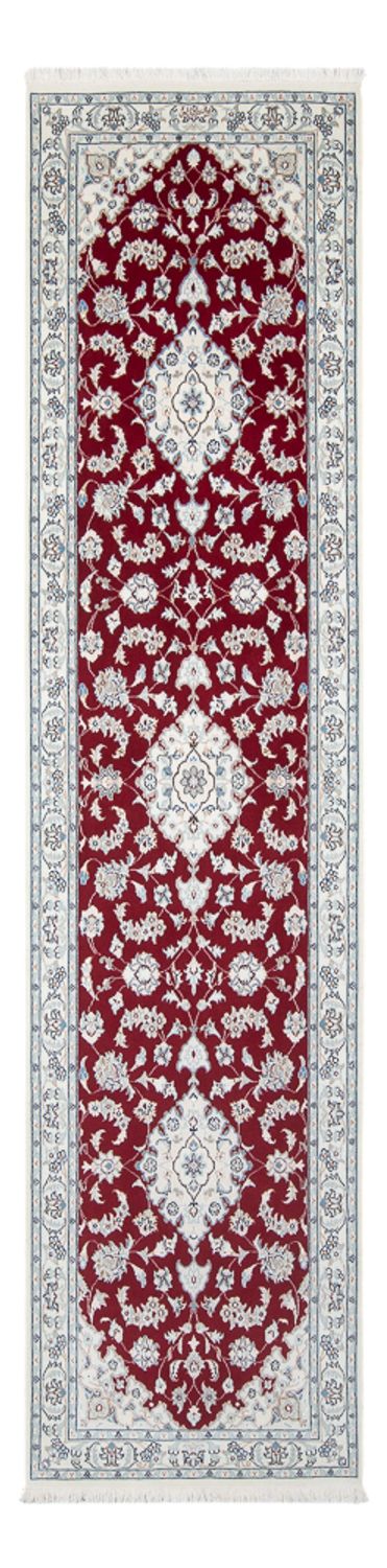 Läufer Perser - Nain - Premium - 290 x 80 cm - rot