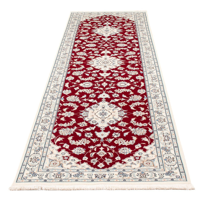 Läufer Perser - Nain - Premium - 290 x 80 cm - rot