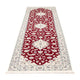 Läufer Perser - Nain - Premium - 298 x 82 cm - rot