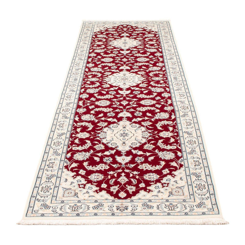 Läufer Perser - Nain - Premium - 298 x 82 cm - rot