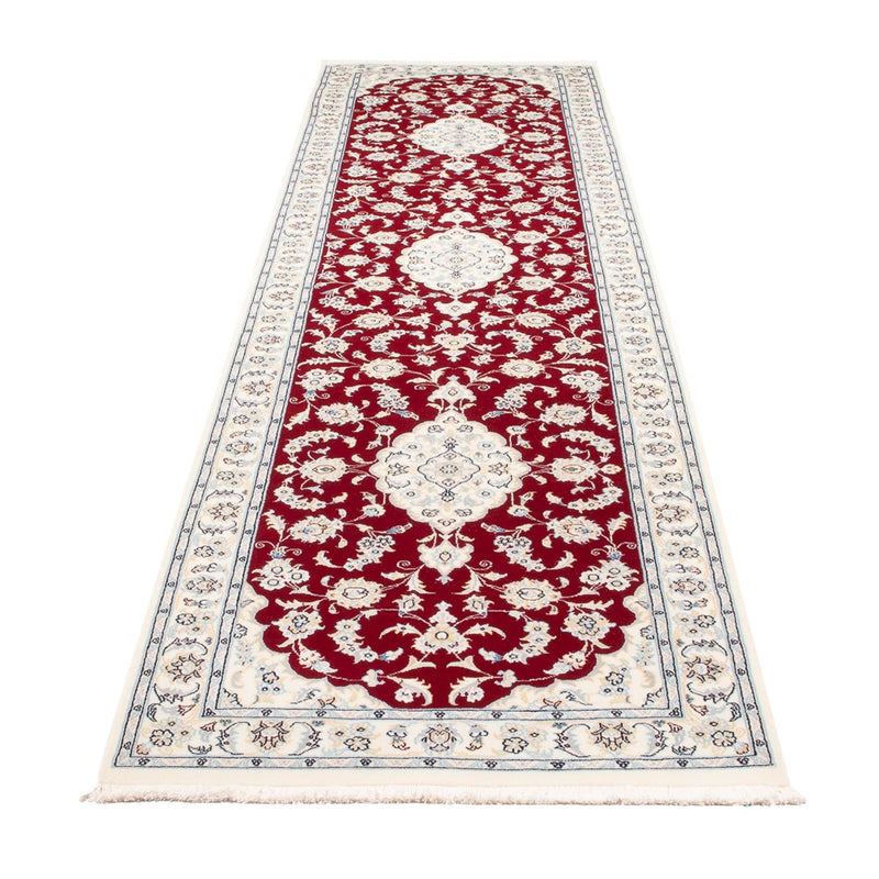 Läufer Perser - Nain - Premium - 346 x 84 cm - rot