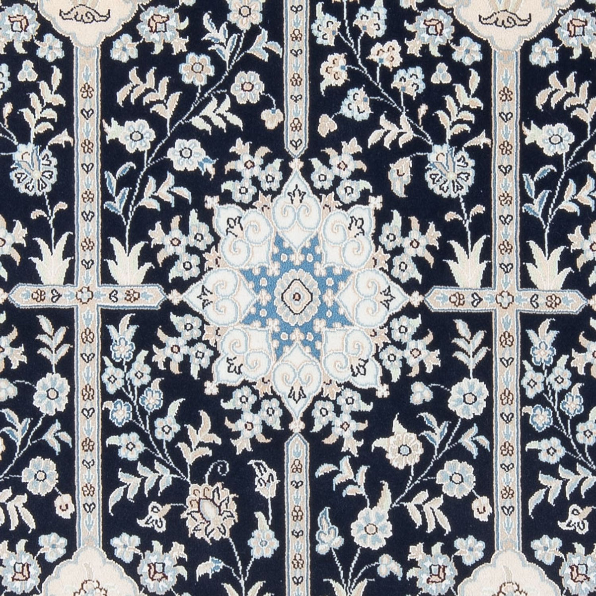 Perserteppich - Nain - Premium - 205 x 150 cm - dunkelblau