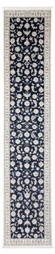 Läufer Perser - Nain - Premium - 394 x 92 cm - dunkelblau