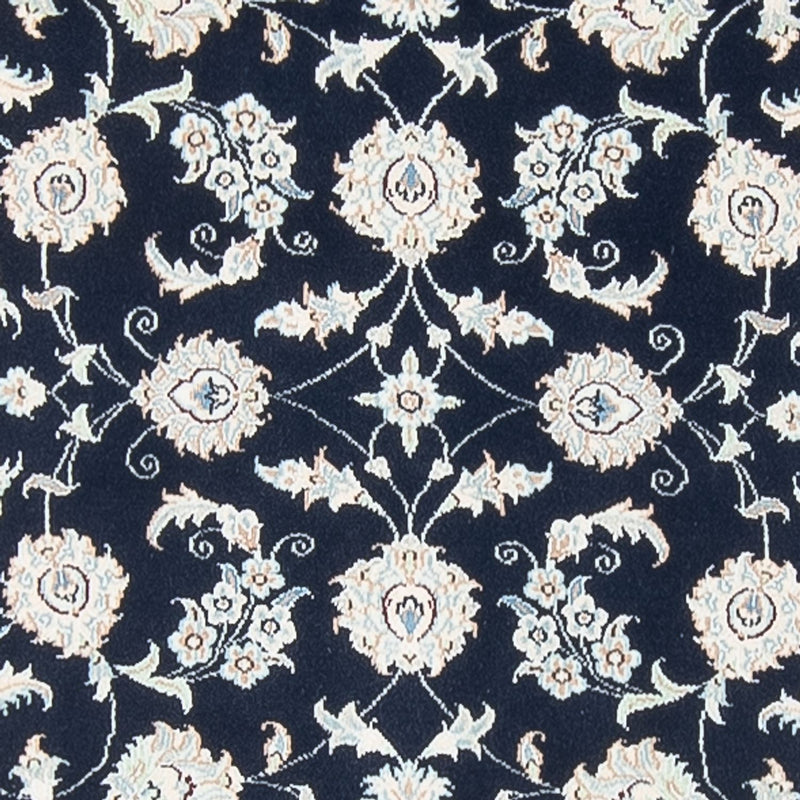 Läufer Perser - Nain - Premium - 394 x 92 cm - dunkelblau