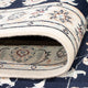 Läufer Perser - Nain - Premium - 394 x 92 cm - dunkelblau