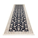 Läufer Perser - Nain - Premium - 394 x 92 cm - dunkelblau