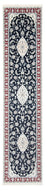 Läufer Perser - Nain - Premium - 347 x 87 cm - dunkelblau