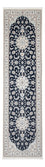 Läufer Perser - Nain - Premium - 300 x 88 cm - dunkelblau