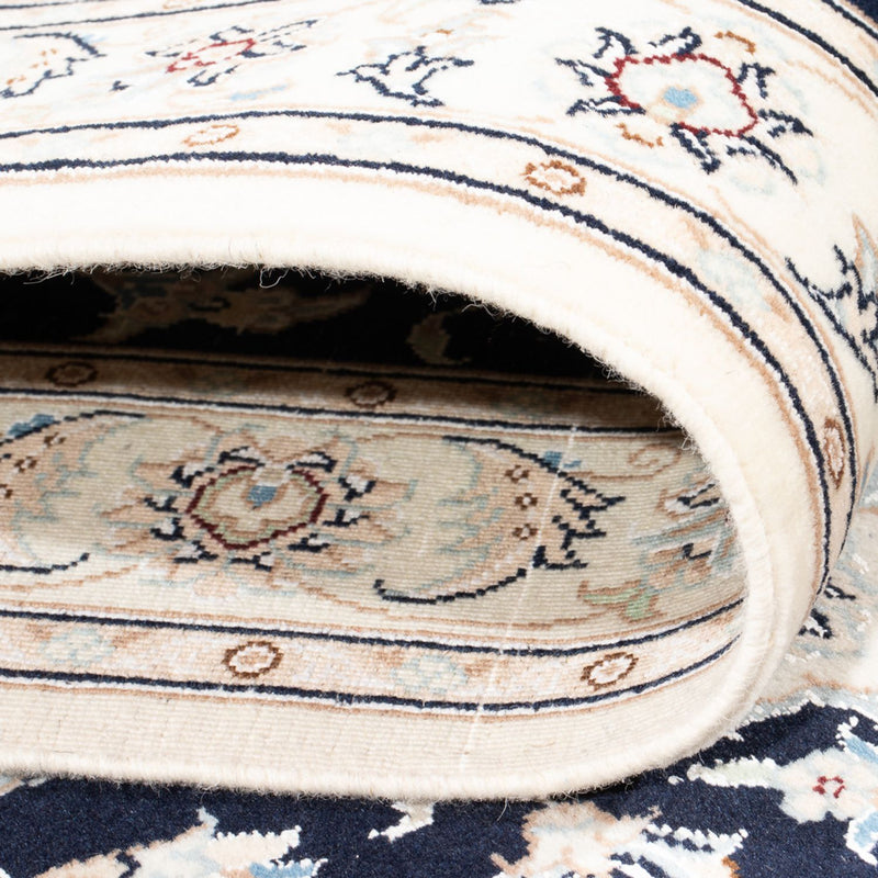 Läufer Perser - Nain - Premium - 300 x 88 cm - dunkelblau