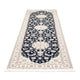 Läufer Perser - Nain - Premium - 300 x 88 cm - dunkelblau
