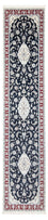 Läufer Perser - Nain - Premium - 353 x 85 cm - dunkelblau
