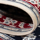Läufer Perser - Nain - Premium - 353 x 85 cm - dunkelblau