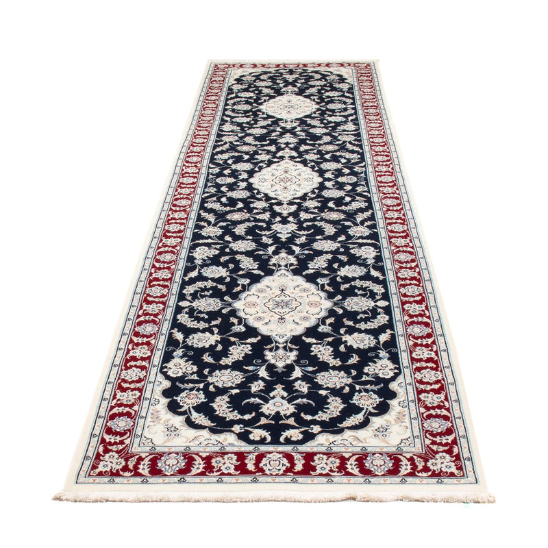 Läufer Perser - Nain - Premium - 353 x 85 cm - dunkelblau