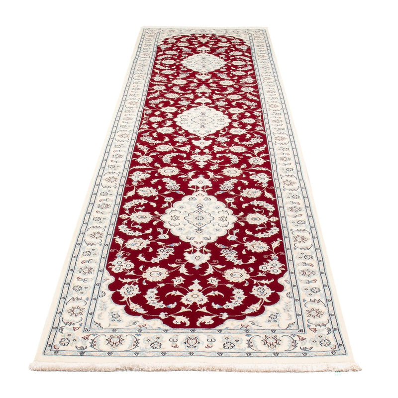 Läufer Perser - Nain - Premium - 352 x 85 cm - rot
