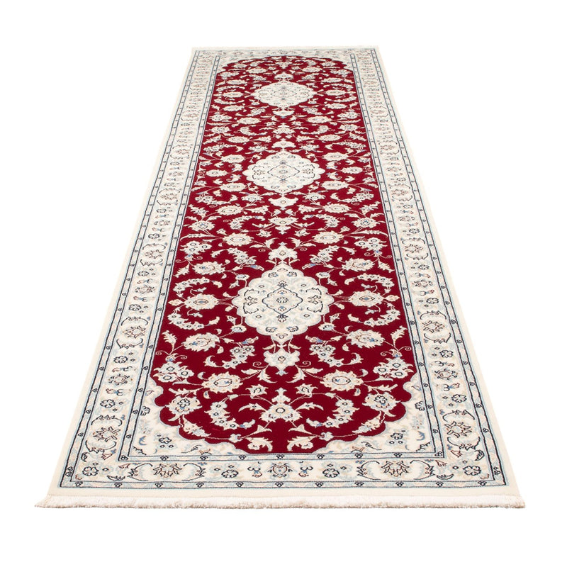 Läufer Perser - Nain - Premium - 347 x 87 cm - rot