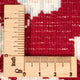 Läufer Perser - Nain - Premium - 347 x 87 cm - rot