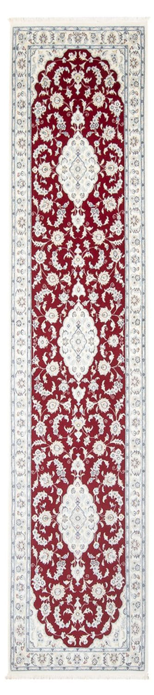 Läufer Perser - Nain - Premium - 350 x 85 cm - rot
