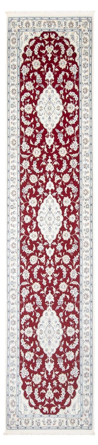Läufer Perser - Nain - Premium - 350 x 85 cm - rot