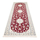 Läufer Perser - Nain - Premium - 350 x 85 cm - rot