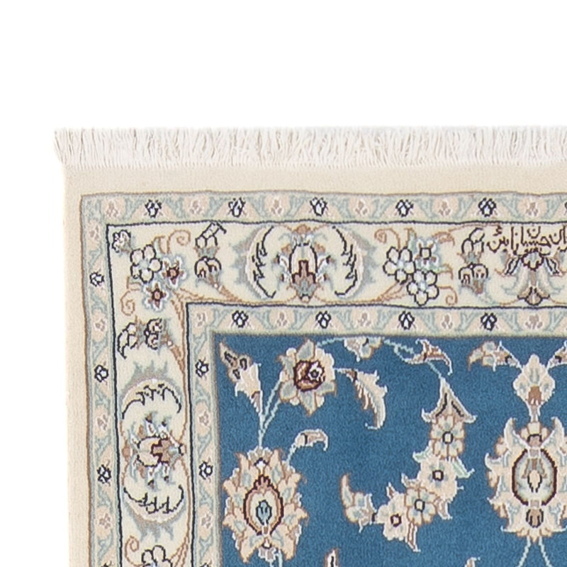 Läufer Perser - Nain - Premium - 307 x 80 cm - blau