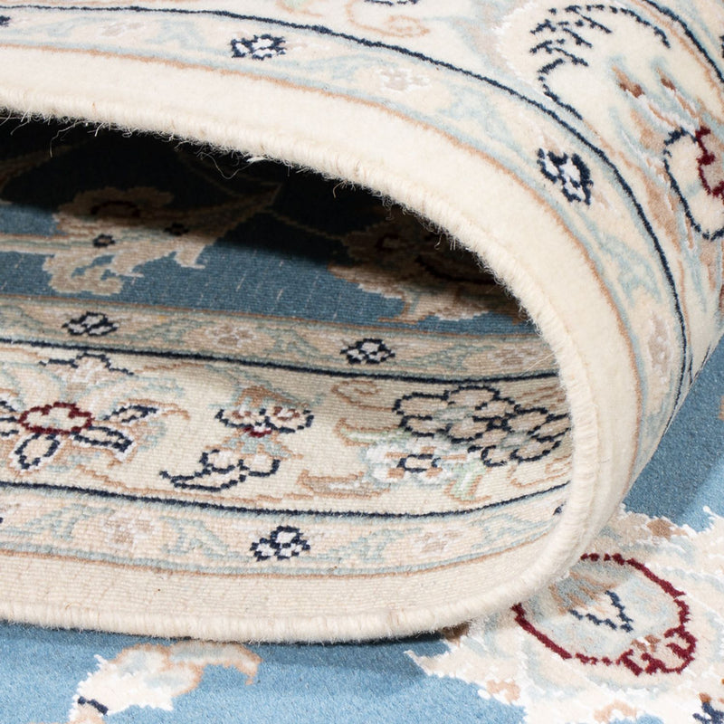 Läufer Perser - Nain - Premium - 307 x 80 cm - blau