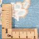 Läufer Perser - Nain - Premium - 307 x 80 cm - blau